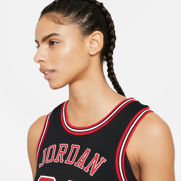Air Jordan Womens Essential Jersey 'Black' – Renarts
