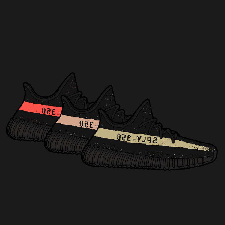 Yeezy Boost 350 V2 "Red", "Green" & "Copper"