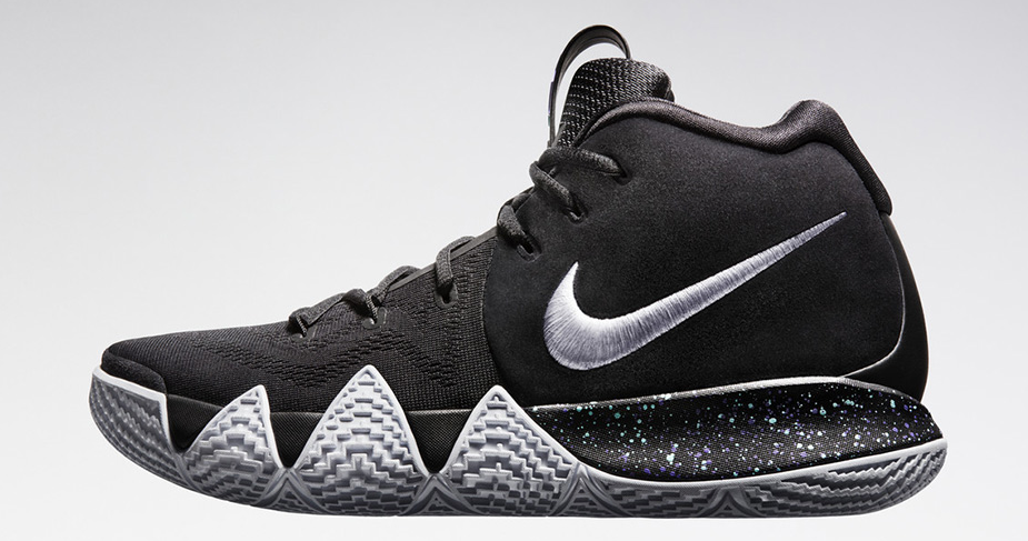 The Nike Kyrie 4 In Black/White